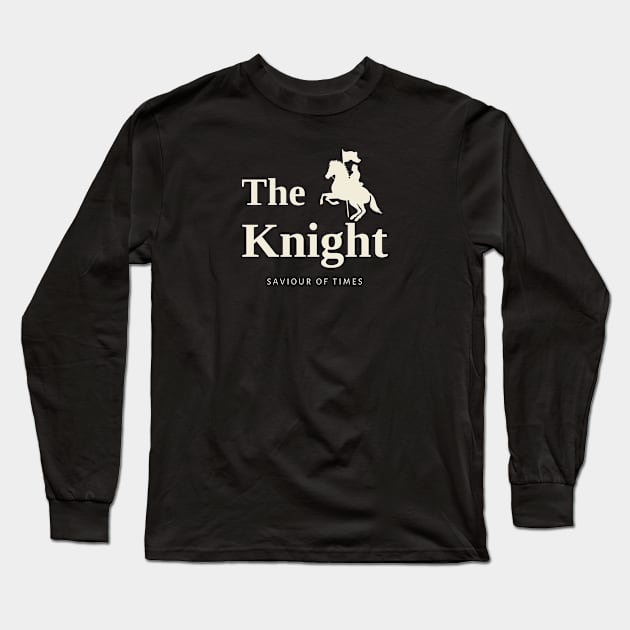 The Knight Art Design Long Sleeve T-Shirt by Abeer Ahmad